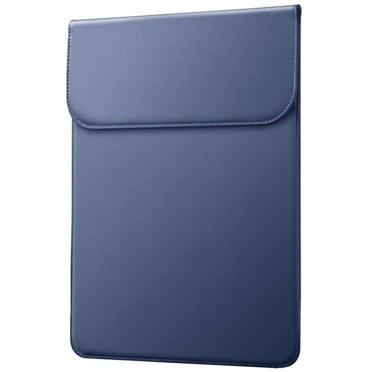 JETech Slim Laptop Sleeve for MacBook Air 13-Inch (M4/M3/M2) 2022-2025, MacBook Pro 13-Inch (M2/M1) 2016-2022, PU Leather Case (Navy)