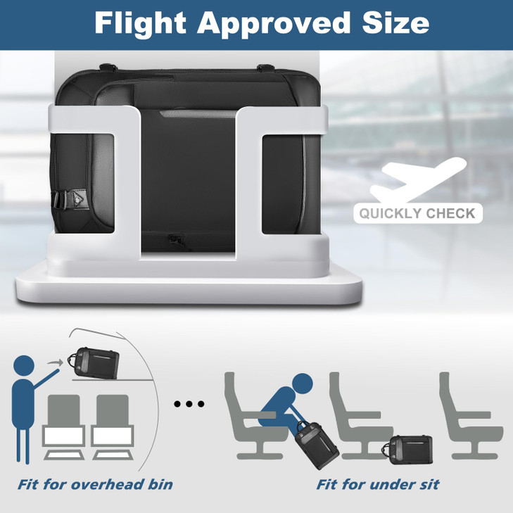 Taygeer Expandable Carry on Backpack, TSA Approved Personal Item Travel Backpack with Shoe Compartment & Packing Cube, Anti-Theft Luggage Back Pack w