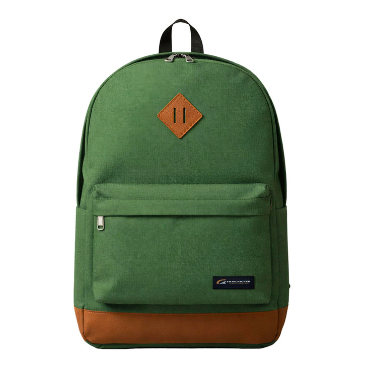 TRAILKICKER Travel Backpack, 17 Inch Laptop Backpack, Water Resistant College Bookbag, Large Capacity Computer Backpacks (Green)