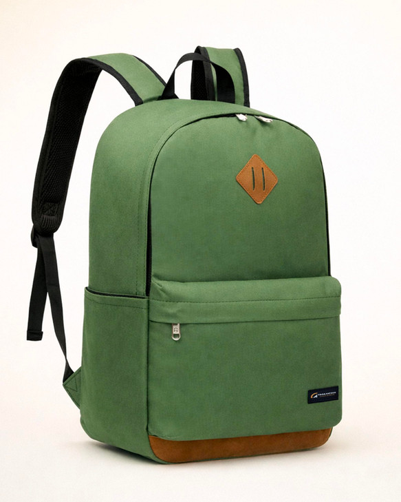 TRAILKICKER Travel Backpack, 17 Inch Laptop Backpack, Water Resistant College Bookbag, Large Capacity Computer Backpacks (Green)