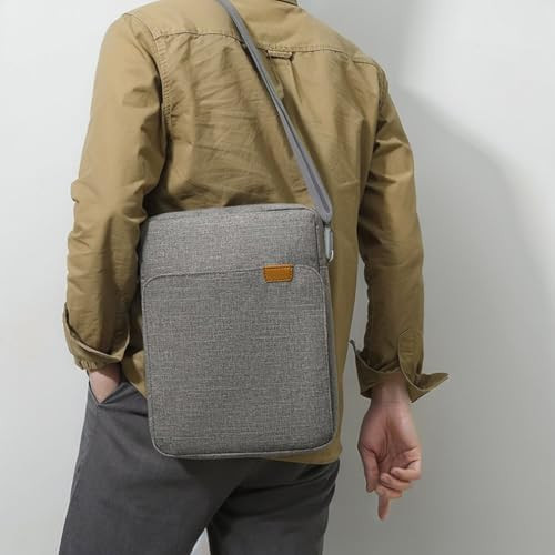 KIZUNA Tablet Sleeve Case 10 Inch Shoulder Bag for 11" iPad Pro M4 M2/11 10.5" 10.9" iPad Air M2/ 10.9" iPad 10 9 8/10" Surface Go 3/ Samsung Galaxy