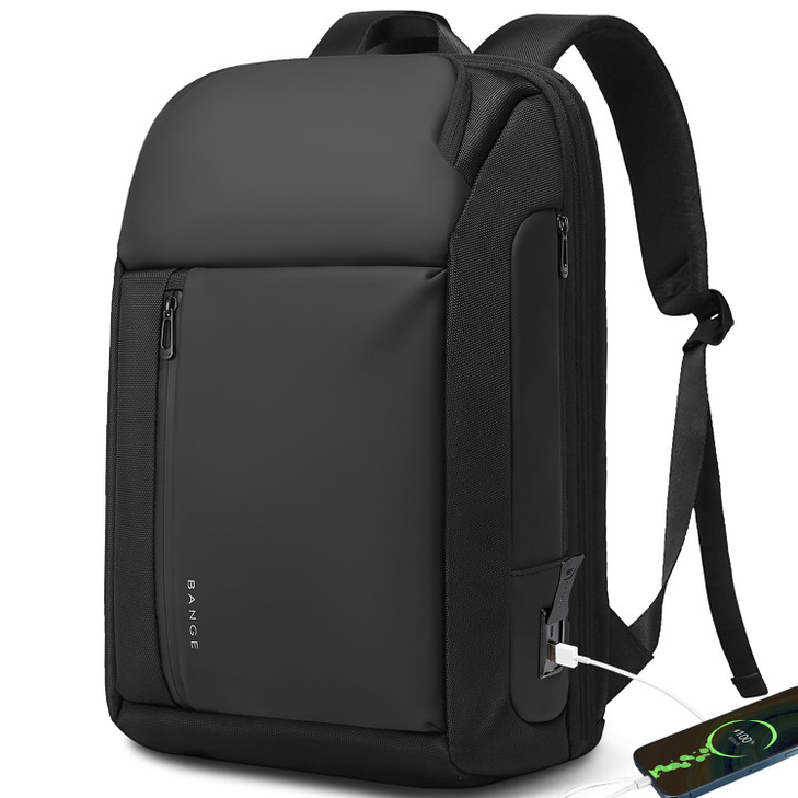 BANGE Travel Backpacks, Overnight Laptop Carry-On Backpack for Airplanes, Waterproof 15.6 inch Laptop Backpack for Men and Women