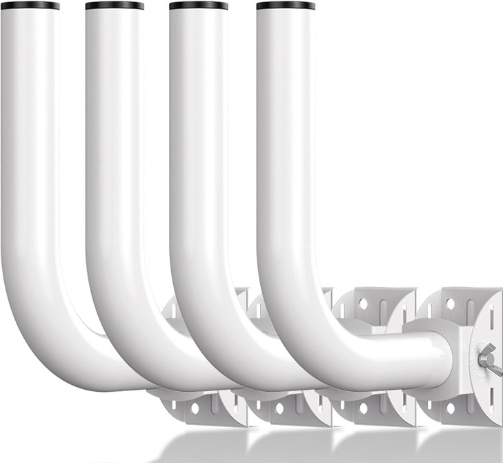 UeeVii 4-Pack Universal Wireless Bridge Bracket Mount, Pole and Wall-Mounted Mount for Outdoor Point to Point AP Access Point Client Bridge CPE
