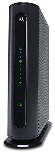 Motorola MG7315 Modem WiFi Router Combo | 2-in-1 Cable Modem with Built in WiFi | DOCSIS 3.0 Modem | N450 WiFi | Approved for Comcast Xfinity, Cox, a