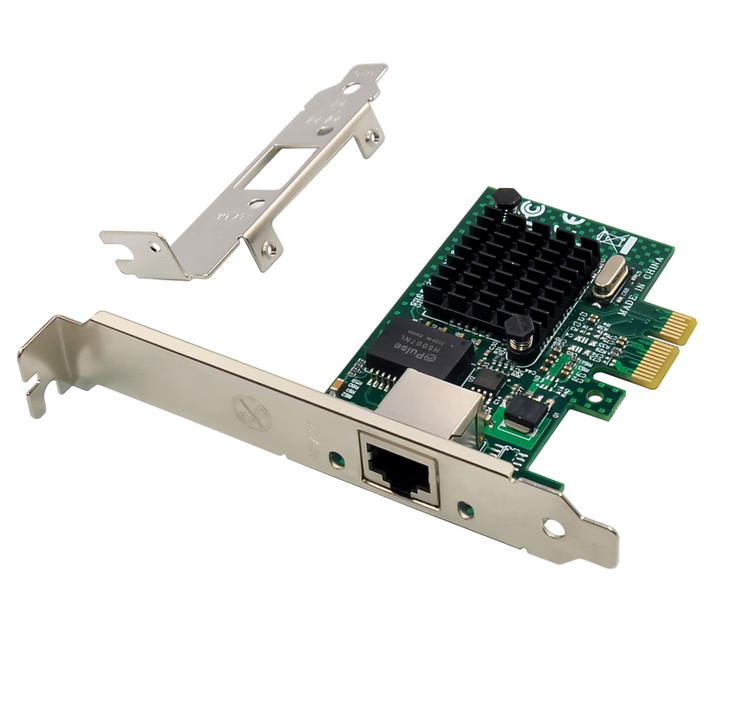 PCIe Gigabit Ethernet Server Adapter with Broadcom NetXtreme BCM5751 10/100/1000Mbps Gigabit Desktop PCI-E Network Card NIC