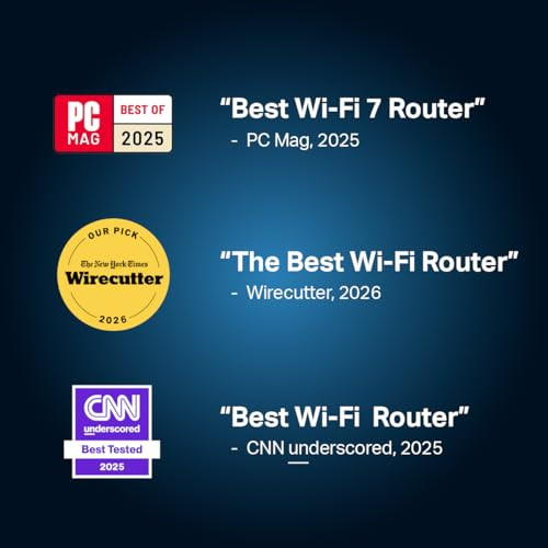 TP-Link Dual-Band BE3600 Wi-Fi 7 Router Archer BE230 | 4-Stream | 2×2.5G + 3×1G Ports, USB 3.0, 2.0 GHz Quad Core, 4 Antennas | VPN, EasyMesh, HomeSh