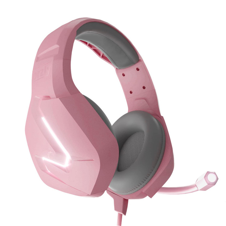 Orzly Gaming Headset (Pink) for PC and Gaming Consoles PS5, PS4, Xbox Series X | S, Xbox ONE, Nintendo Switch & Google Stadia Stereo Sound with Noise