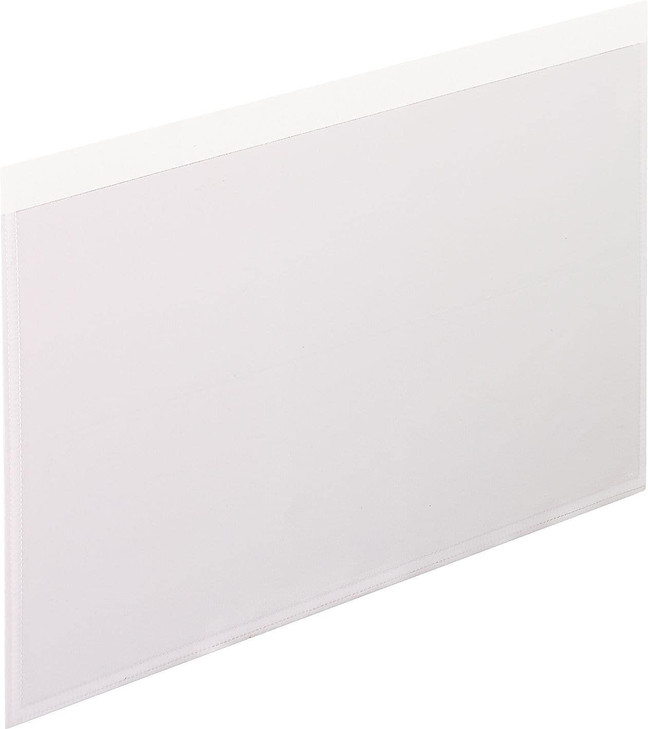Pendaflex 99377 Self-Adhesive Pockets, 5 x 8, Clear Front/White Backing (Box of 100)