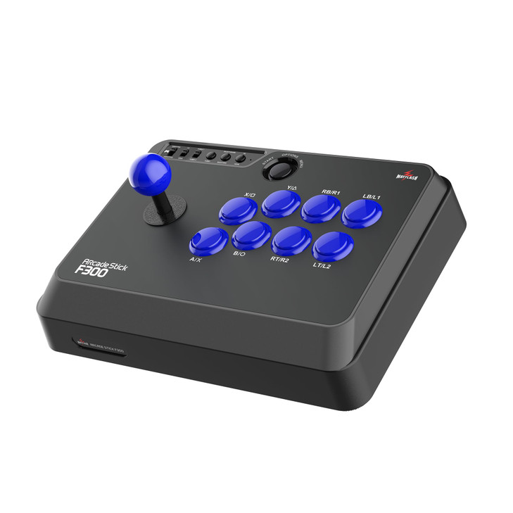 MAYFLASH F300 Arcade Fight Stick Joystick for Switch/Switch 2, PS4, PS3, Xbox Series S/X, Xbox One, Xbox 360, macOS, Windows, Steam Deck and more