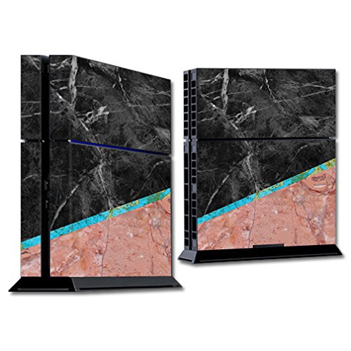 MightySkins Skin Compatible with Sony PS4 Console - Cut Marble | Protective, Durable, and Unique Vinyl Decal wrap Cover | Easy to Apply, Remove, and
