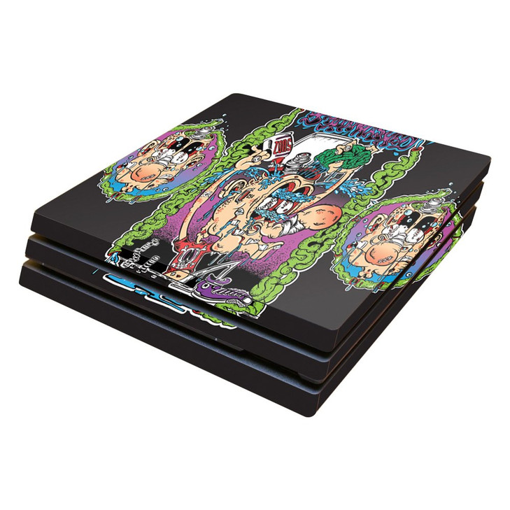 MightySkins Skin Compatible with Sony PS4 Pro Console - Brainwashed | Protective, Durable, and Unique Vinyl Decal wrap Cover | Easy to Apply, Remove,