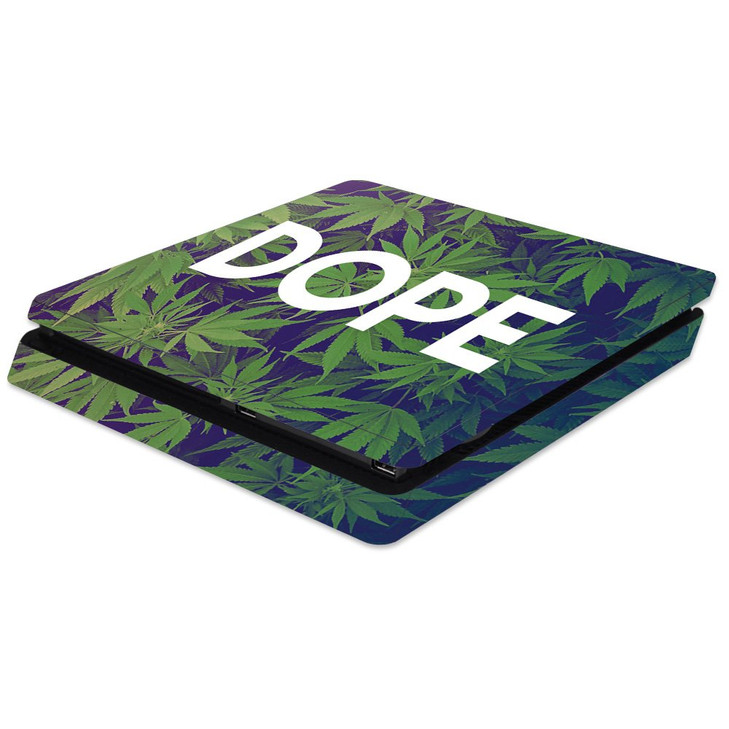 MightySkins Skin Compatible with Sony PS4 Slim Console - Dope | Protective, Durable, and Unique Vinyl Decal wrap Cover | Easy to Apply, Remove, and C