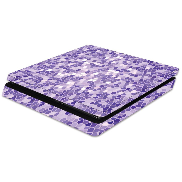 MightySkins Skin Compatible with Sony PS4 Slim Console - Stained Glass | Protective, Durable, and Unique Vinyl Decal wrap Cover | Easy to Apply, Remo