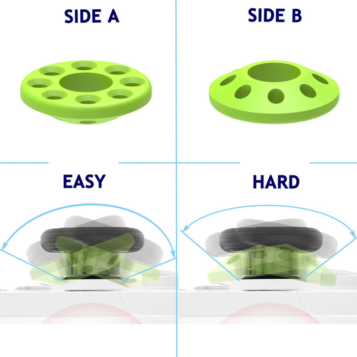 Precision Rings Aim Assist Motion Target Control Controller Rings for PS5, PS4, Xbox Series X/S, Xbox One X/S, Xbox 360,Lenovo, Switch Pro Xbox Core,