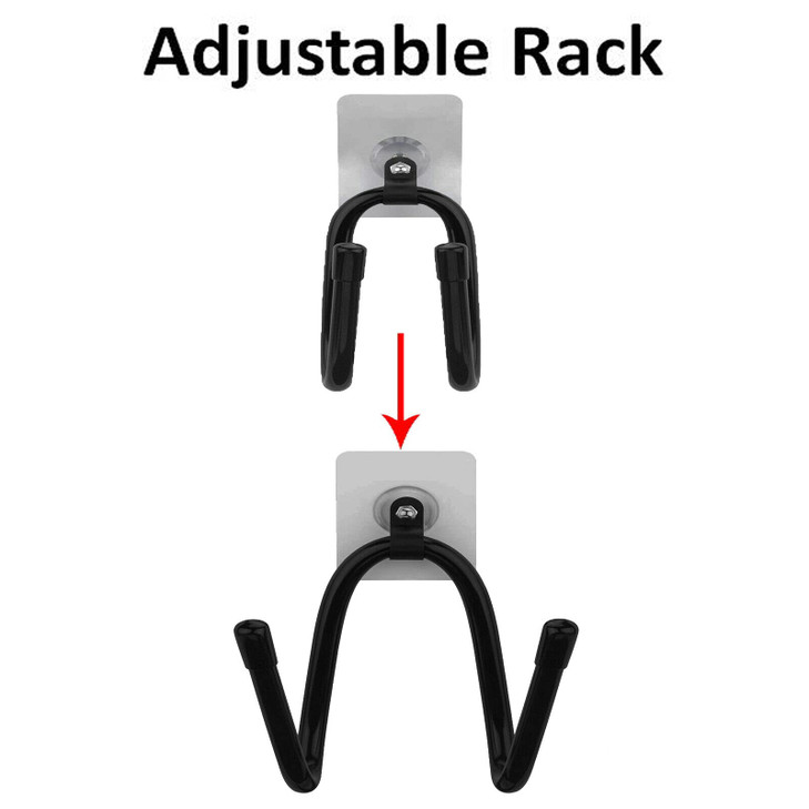 Universal Adhesive Game Controller Organizer Wall Mount and Clip for Xbox One PS4 Switch Pro - Headphone Holder - Easy to Install - 2 Pack