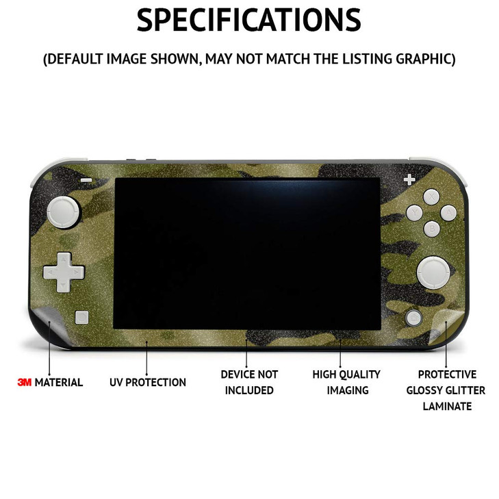 MightySkins Glossy Glitter Skin Compatible with Logitech Wireless Gamepad F710 - Dead Wood | Protective, Durable High-Gloss Glitter Finish | Easy to