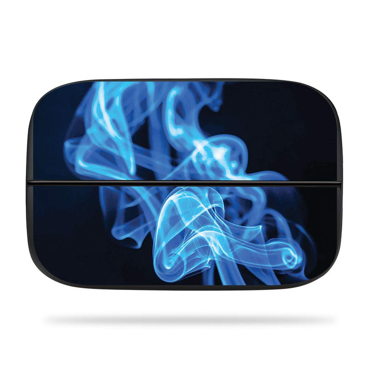 MightySkins Skin Compatible with Elgato Game Capture hd60s - Blue Flames | Protective, Durable, and Unique Vinyl Decal wrap Cover | Easy to Apply, Re