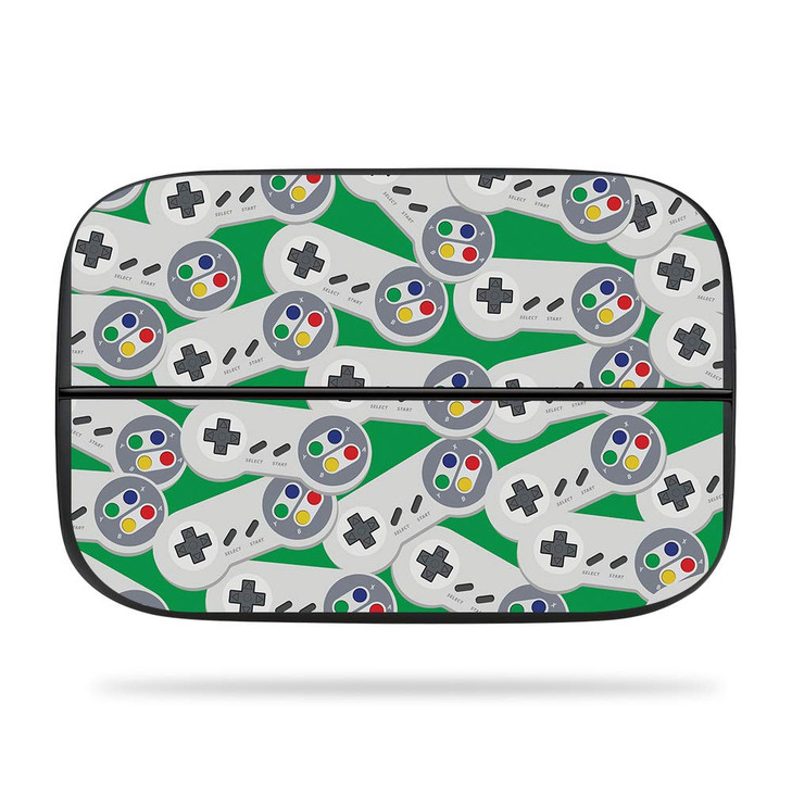 MightySkins Skin Compatible with Elgato Game Capture hd60s - Retro Controllers 1 | Protective, Durable, and Unique Vinyl Decal wrap Cover | Easy to A