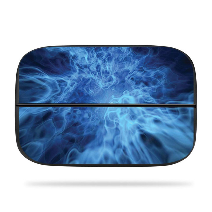 MightySkins Skin Compatible with Elgato Game Capture hd60s - Blue Mystic Flames | Protective, Durable, and Unique Vinyl Decal wrap Cover | Easy to Ap