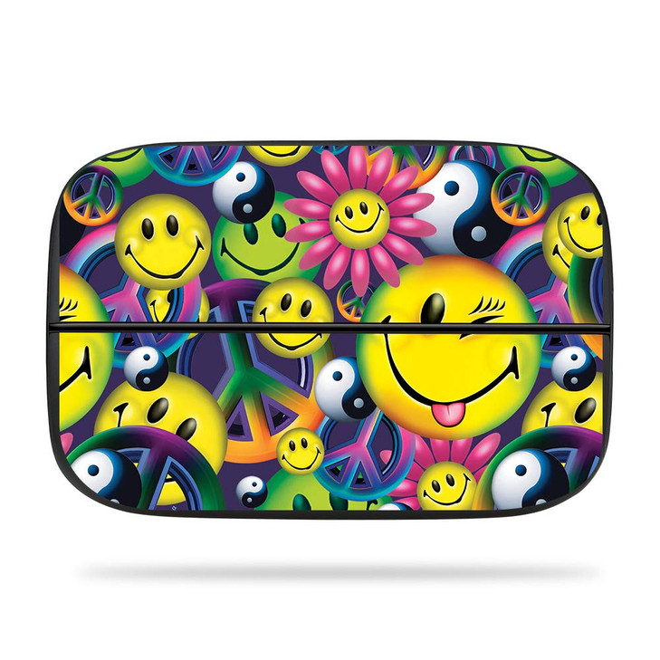 MightySkins Skin Compatible with Elgato Game Capture hd60s - Peace Smile | Protective, Durable, and Unique Vinyl Decal wrap Cover | Easy to Apply, Re