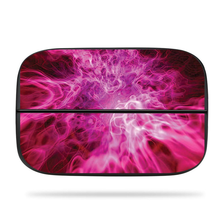 MightySkins Skin Compatible with Elgato Game Capture hd60s - Red Mystic Flames | Protective, Durable, and Unique Vinyl Decal wrap Cover | Easy to App
