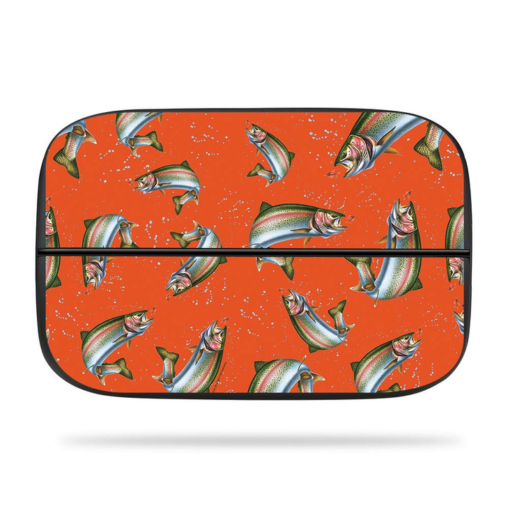 MightySkins Skin Compatible with Elgato Game Capture hd60s - Trout Collage | Protective, Durable, and Unique Vinyl Decal wrap Cover | Easy to Apply,