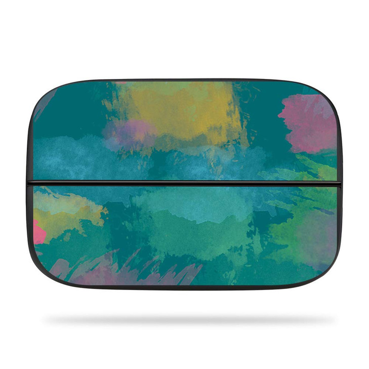 MightySkins Skin Compatible with Elgato Game Capture hd60s - Watercolor Blue | Protective, Durable, and Unique Vinyl Decal wrap Cover | Easy to Apply