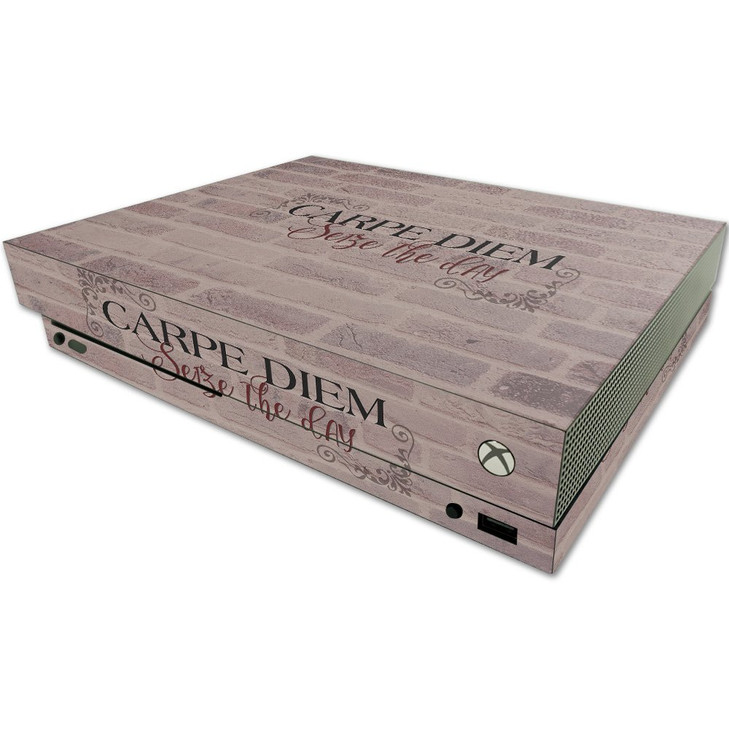 MightySkins Skin Compatible with Microsoft One X Console Only - Carpe Diem | Protective, Durable, and Unique Vinyl Decal wrap Cover | Easy to Apply,