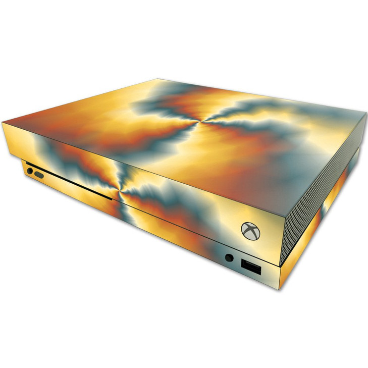 MightySkins Skin Compatible with Microsoft One X Console Only - Eye of The Storm | Protective, Durable, and Unique Vinyl Decal wrap Cover | Easy to A