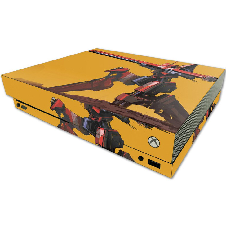 MightySkins Skin Compatible with Microsoft One X Console Only - Long Shot | Protective, Durable, and Unique Vinyl Decal wrap Cover | Easy to Apply, R