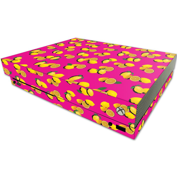 MightySkins Skin Compatible with Microsoft One X Console Only - Make Lemonade | Protective, Durable, and Unique Vinyl Decal wrap Cover | Easy to Appl