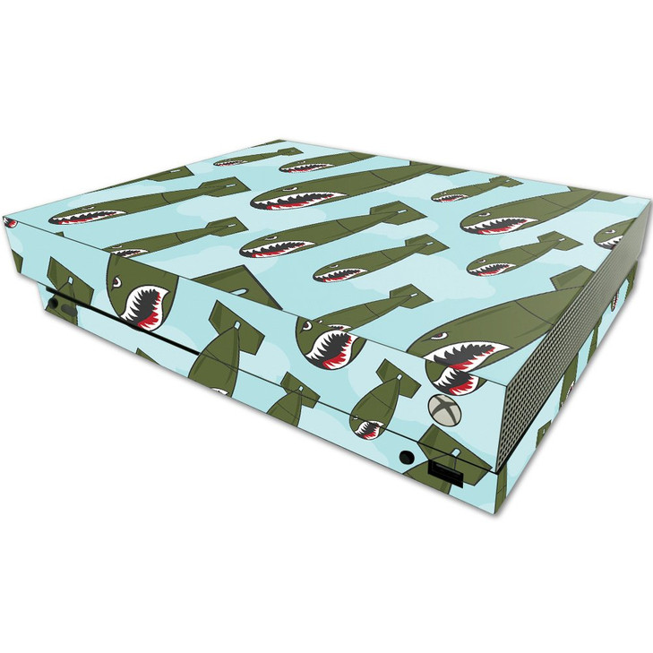 MightySkins Skin Compatible with Microsoft One X Console Only - Bombs Away | Protective, Durable, and Unique Vinyl Decal wrap Cover | Easy to Apply,