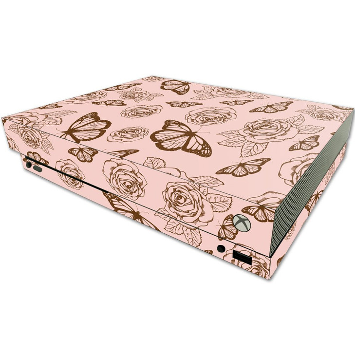MightySkins Skin Compatible with Microsoft One X Console Only - Butterfly Garden | Protective, Durable, and Unique Vinyl Decal wrap Cover | Easy to A