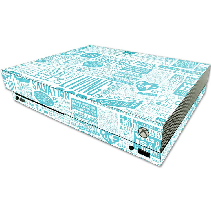 MightySkins Skin Compatible with Microsoft One X Console Only - Faith | Protective, Durable, and Unique Vinyl Decal wrap Cover | Easy to Apply, Remov