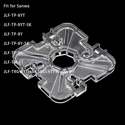 SZJLMKJ Qanba Replacement Restrictor Plate Octagonal Restrictor Gate forSanwa Seimitsu Joystick