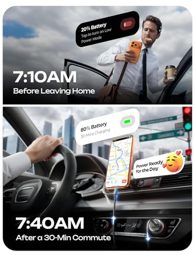 LISEN 90W USB C Car Charger Fast Charging 2 Cables [Lighning&USB-C], 2-Port iPhone 17 Car Charger USB C Fast Charge, Type C Car Charger Gifts for iPh