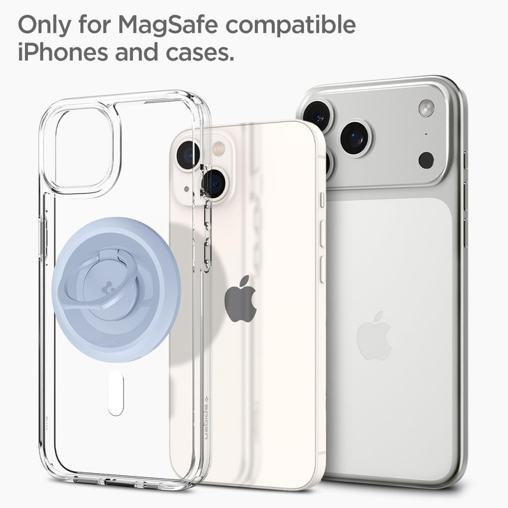 Spigen for MagSafe Phone Grip, O-Mag Ring (MagFit) Compatible with iPhone 17/16/15/14/13/12 Air/Pro/Pro Max, Pixel 10 Series, Pixelsnap and Magnetic-