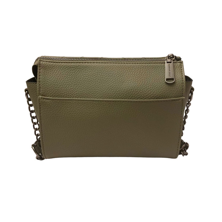 Steve Madden BLEXI Crossbody Bag (Olive Chevron)