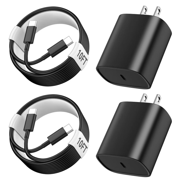 Phone 17 16 15 Charger Fast Charging, 10 FT Long USB C Charger Cord with 20W Type C Fast Phone Charging Block forPhone 17/17 Pro/17 Pro max/Air/Phone