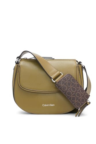 Calvin Klein Bella Novelty Crossbody, Olive Branch, One Size
