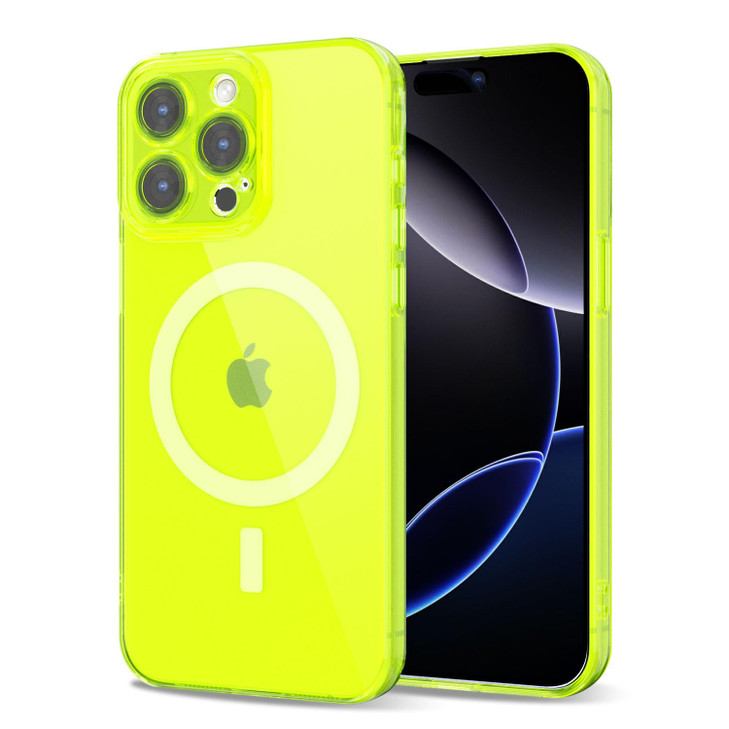 Svanove for iPhone 16 Pro Max Case Clear Compatible with Magsafe Silicone, Bright Transparent Thin Magnetic Mag Safe Case Cute, Girly Slim Hard Camer
