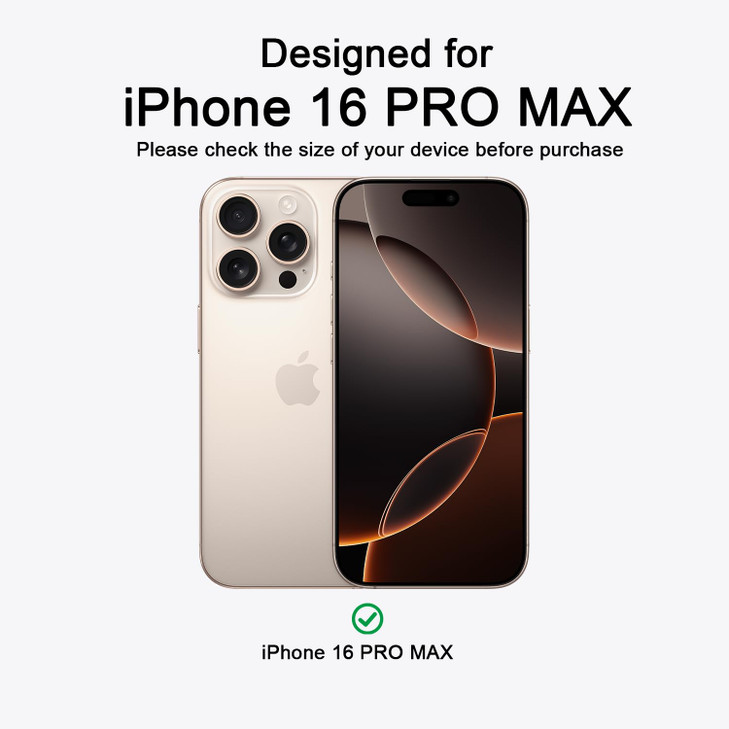 EUMADOVE for iPhone 16 pro max Case, Premium Silicone Case with [Soft Anti-Scratch Microfiber Lining] Shockproof Protective Phone Case iPhone (Sand P