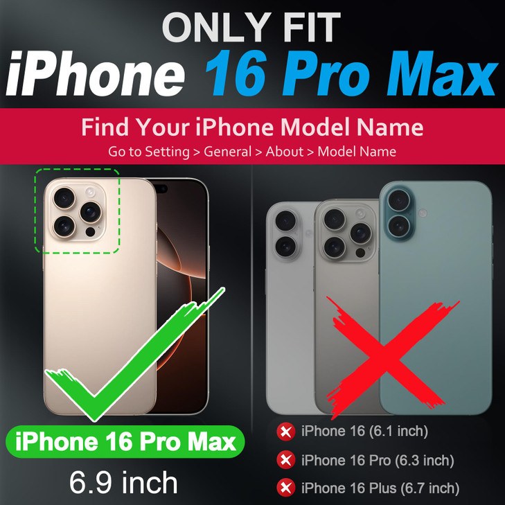SHIELDON Genuine Leather Case for iPhone 16 Pro Max 6.9" Compatible with MagSafe, [Camera Button Updated], Magnetic Wireless Charging/Anti-Scratch/No