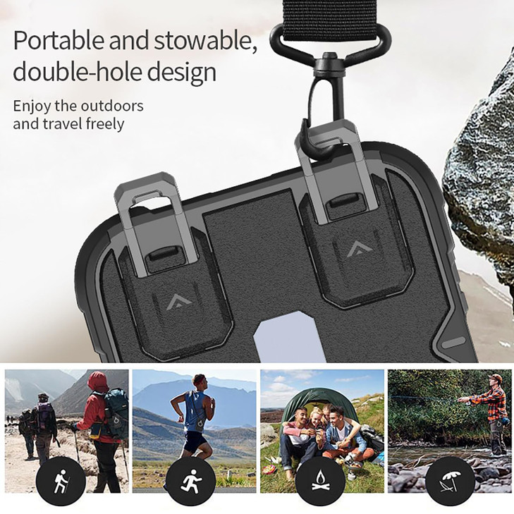 CCSmall for Apple iPhone 16 Pro Max Case Crossbody Compatible for MagSafe, Military-Grade Protection Adjustable Lanyard Case wiht Kickstand & Slide C