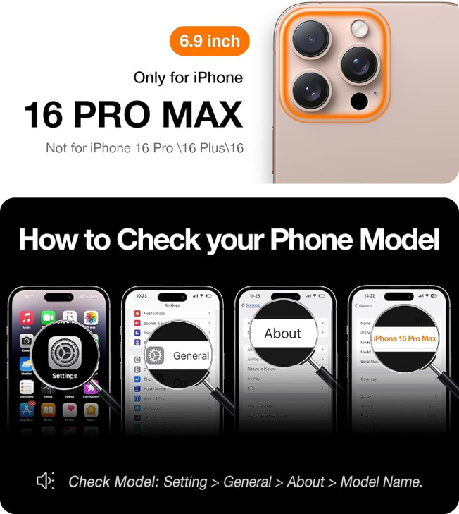 TORRAS Slim Fit for iPhone 16 Pro Max Case, Ultra Thin Phone Case for iPhone 16 Pro Max, Anti-Scratch Hard Plastic Lightweight iPhone 16 Pro Max Phon