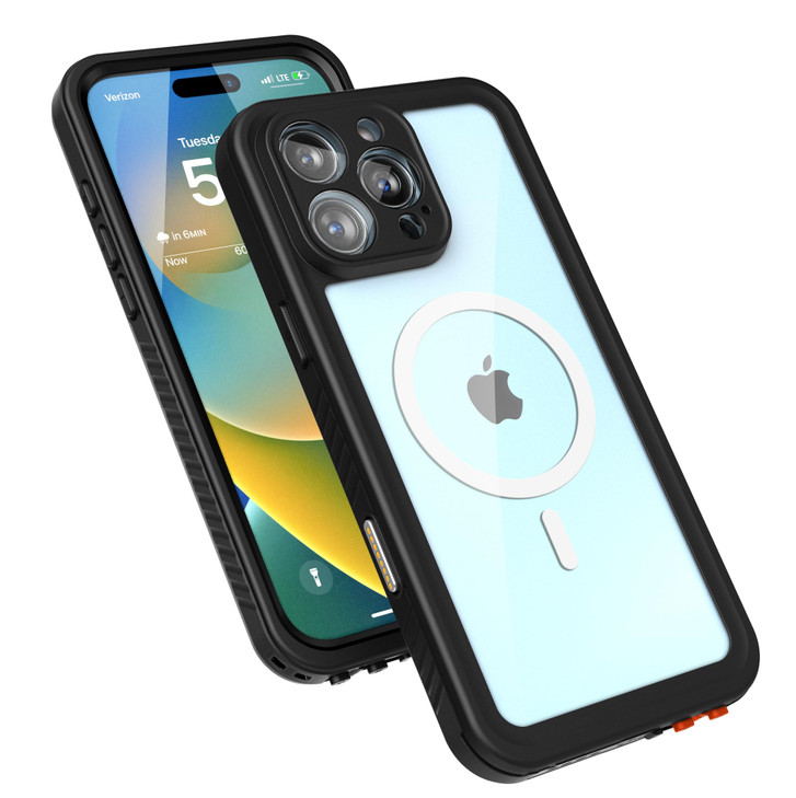 ENCASED Waterproof Case for iPhone 16 Pro Max with Camera Control Capture Button, Full Body Protection with Built-in Screen Protector (Compatible wit