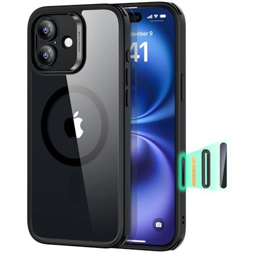 ESR for iPhone 16 Case, Compatible with MagSafe, Shockof Military-Grade tection, Magnetic Phone Case for iPhone 16, Classic Hybrid Case (HaloLock), B
