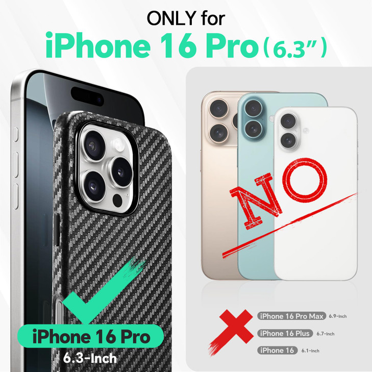 TUCCH Wallet Case for iPhone 16 Pro with [Detachable] Magnetic Card Holder Stand PU Leather [Magnetic Wireless Charging] [RFID Blocking] Protective C