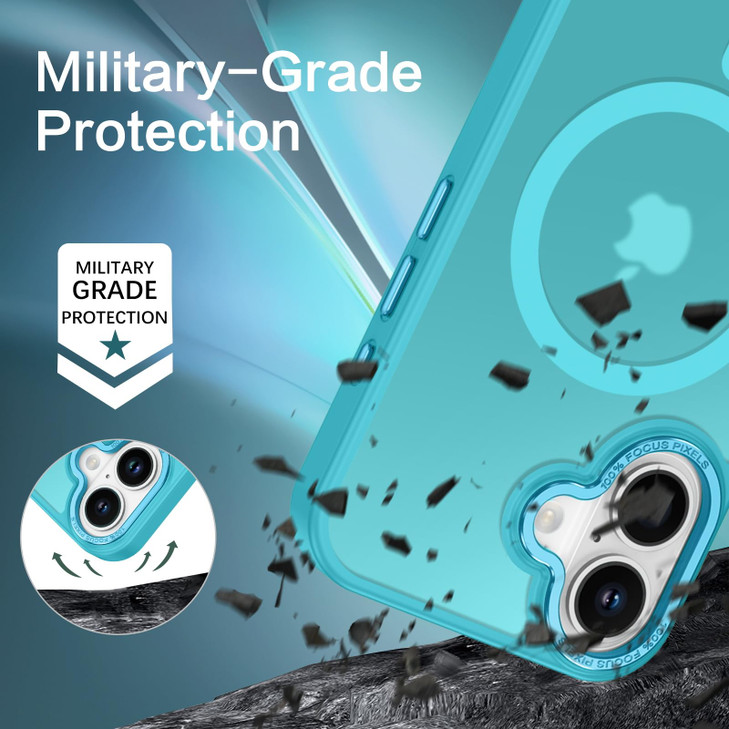 BENTOBEN Compatible with iPhone 16 Plus Case for Magnetic iPhone 16 Plus Phone Case [Compatible with Magsafe] Slim Translucent Matte Shockproof Bumpe