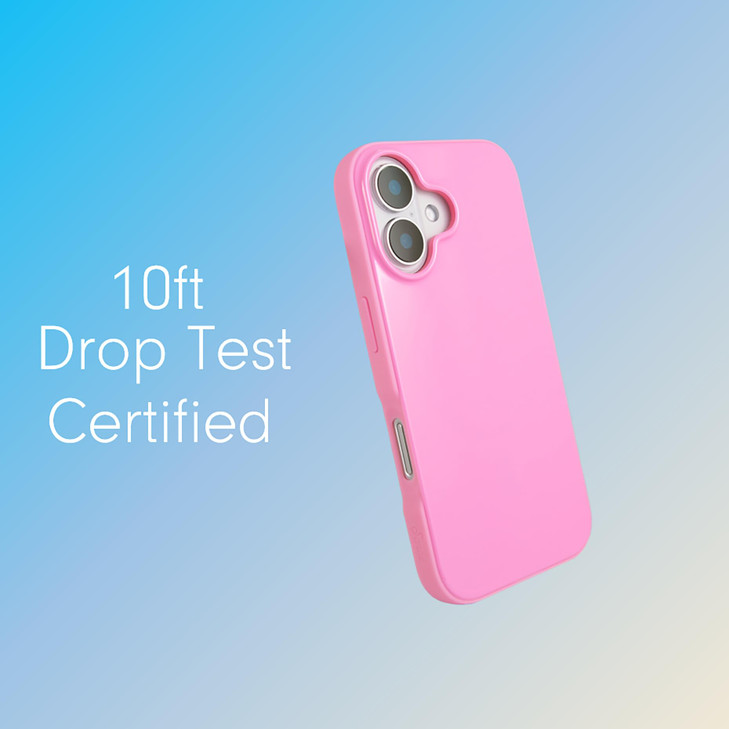 Sonix Case for iPhone 16 | Compatible with MagSafe | 10ft Drop Tested | Gloss Pink Rose